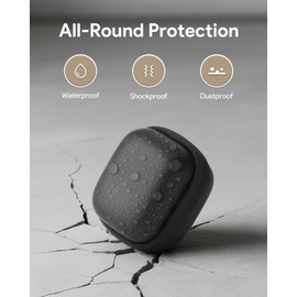 Portable Case for FIXD Car Diagnostic Tool, Storage Case Compatible with Bluetooth OBD2 Scanner Diagnostic Tool, Water-Resistant (Only Adapt FIXD) (Black)