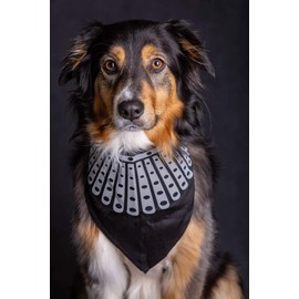 RBG Ruth Bader Ginsburg Dissent Collar Bandana for Dogs (Medium)