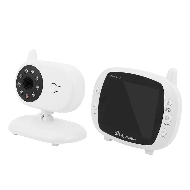 3.5in TFT Baby Camera Digital Night Vision Temperature Sensor Viewing