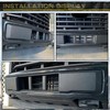 KUAFU Front Bumper Lower Grille Trim Panel Compatible with 2015