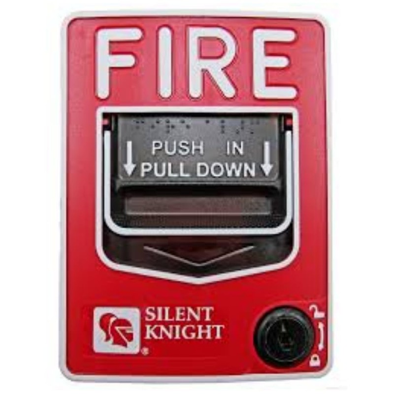 SILENT KNIGHT PS-DA Dual action pull station, key reset