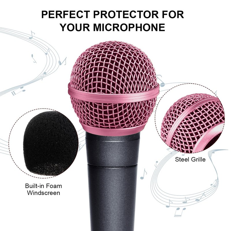 Microphone Head Replacement, Steel Mesh Heads, Radiator Microphone Ball Replacement