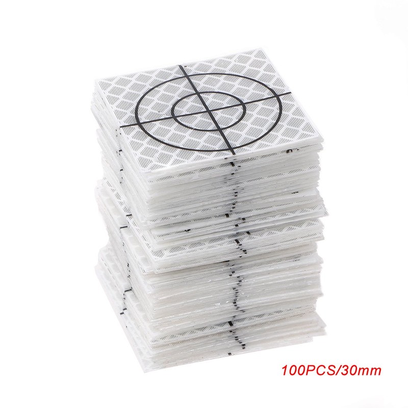 ZZALLL 100 Pcs Reflector Sheet Reflective Tape Target Total Station