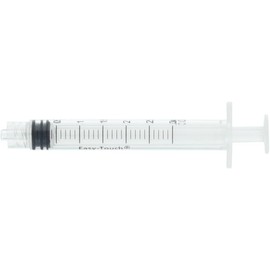 EasyTouch Luer-Lock Syringe Barrel, 3ML Syringe (20)