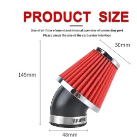 Nibbi 48mm Motorcycle Air Filter High Performance Air Filter 48mm For Dirt Bike Min