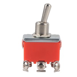 2pcs DC Motor Switch CW Forward Reverse Switch 24V Forward Reverse Electric Switch CCW Motor 6 Pin Toggle Switch 250V 15A High Temperature Toggle Switch