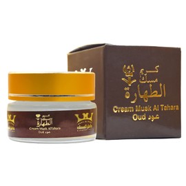 bonballoon Cream Musk Al Tahara Oud Saudi Arabian Arabic Hamil Al-Musk Al Musk Altahara For Women Makhmaryia Makhmaria مخمرية (0.70 oz / 20 gm) (كريم مسك الطهارة عود)