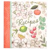C.R. Gibson Fruit Fusion Durable 3-Ring Binder Recipe Book, 9''