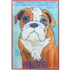 Bulldog Fridge Magnet