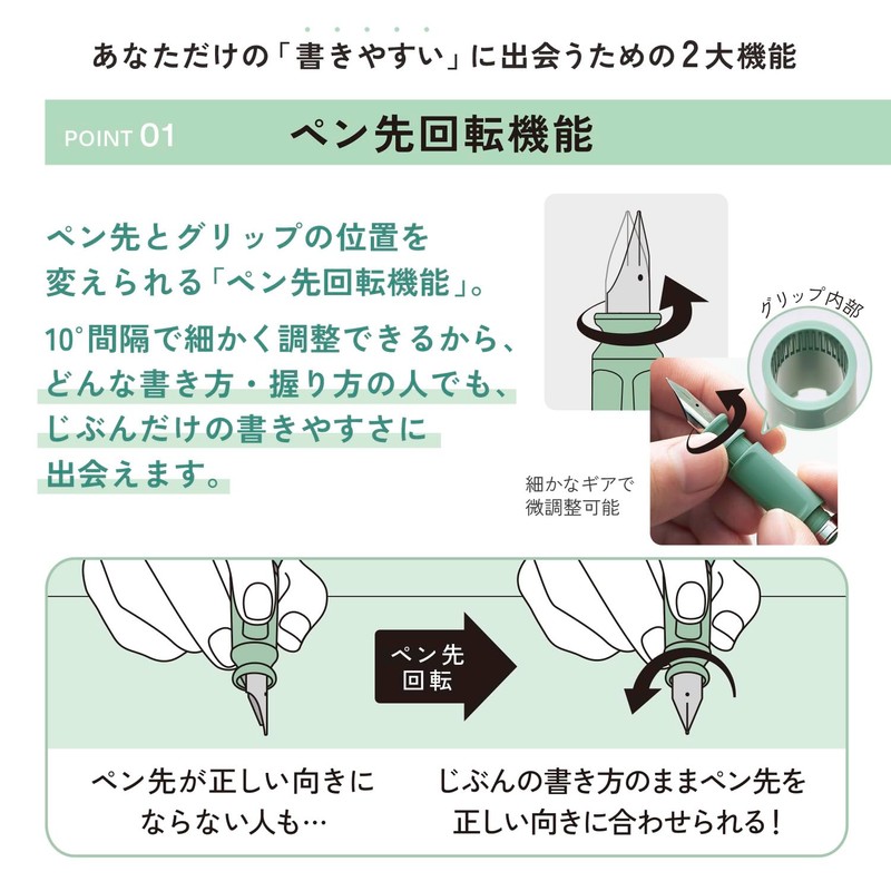 Sailor Fountain Pen TUZU Tsuzu ADJUST Fountain Pen Adjust Self-Package
