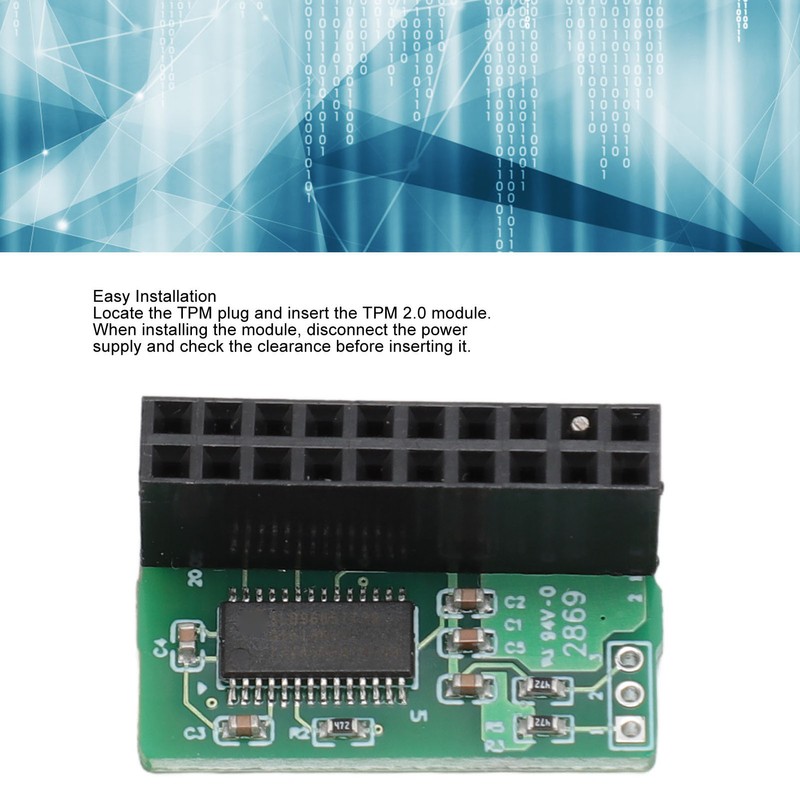 20 Pin TPM 2.0 Module for SuperMicro for AOM TPM