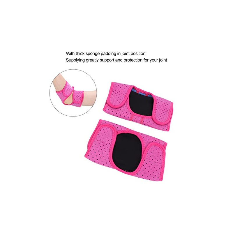 Kids Elbow Support Brace, Breathable Comfortable Strong Support Adjustable Size