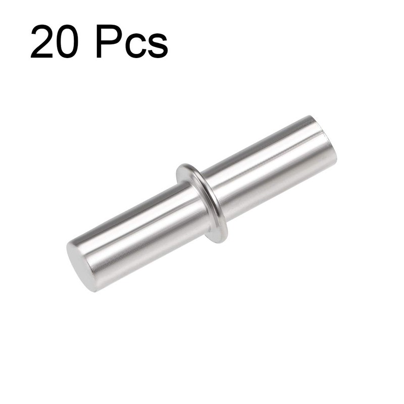 sourcing map Pack of 20 Shelf Support Pins Shelf Support