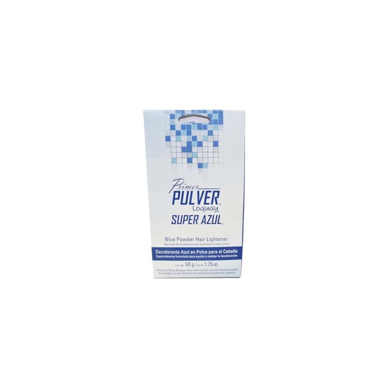 Decolorante en Polvo Azul para el Cabello Primer Pulver Loquay,