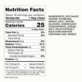 Roland Foods Roland Foods Vegan Ponzu Seasoned Soy Sauce With Lemon, 8.45 Ounce Bottle, Pack of 1