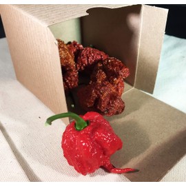 Carolina Reaper Pepper Dried Whole Pods 5 Pack