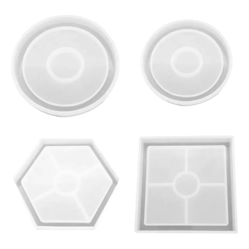 Moldes De Fundición De Resina Epoxi De Silicona Para Bricola