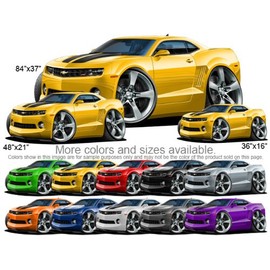 Camaro 2010 Red 36 inch Wall Skin