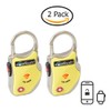 eGeeTouch GT100 Yellow - Set of 2, Smart Travel Lock,