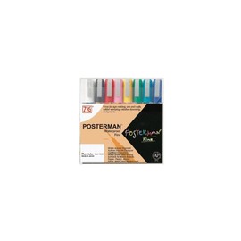 Zig Posterman pma-20 1 mm Wasserdicht Kreide Marker Sets – Fine 8 Farben