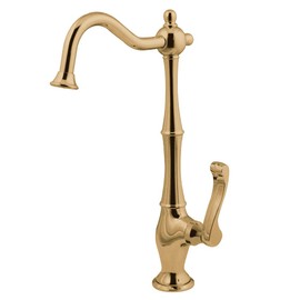 Kingston Brass KS1192FL Royale Cold Water Filtration Faucet, Polished Brass