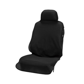 BONFORM Febreze 4123-10BK Anti-Bacterial Seat Cover, Black, Front, One Size, Easy Installation, Odor Resistant, Odor Resistant, Waterproof