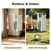 Foldable Tripod Clothes Drying Rack - 6 Clothes Arms &