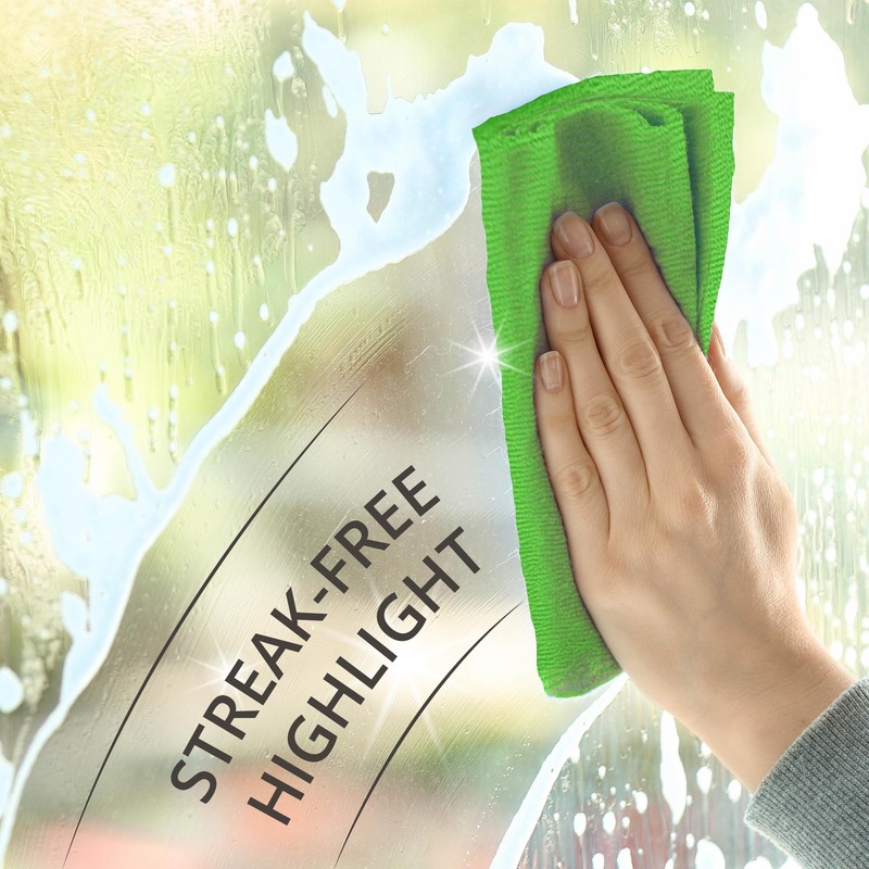 6 Pcs Kitchen Sponges & Cleaning Cloth Set, Reusable Multi-Purpose