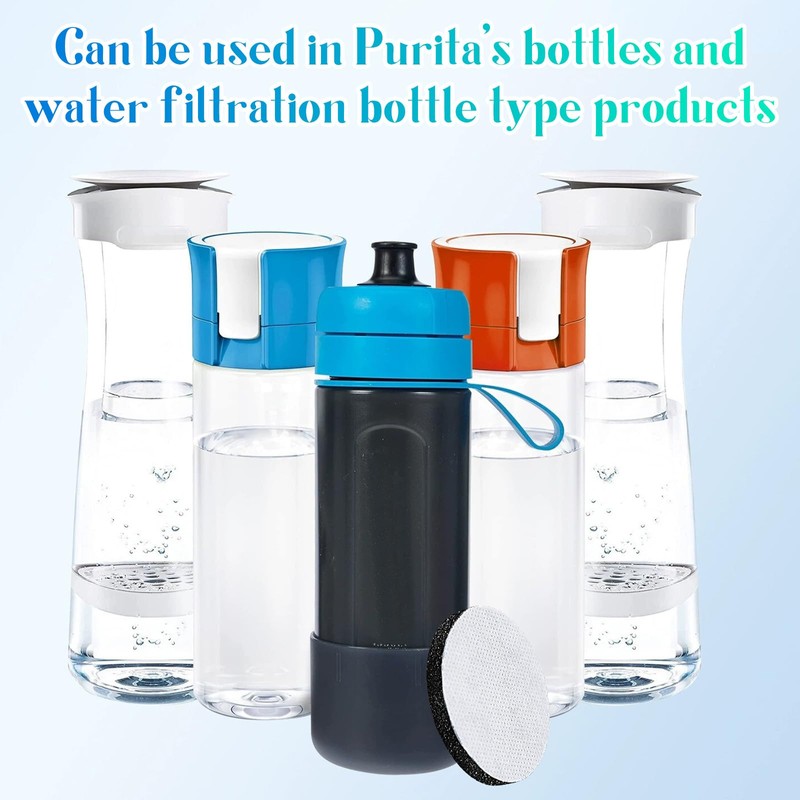 VEGCOO 10 Pcs MicroDisc Replacement Filter Discs for Brita, MicroDisc