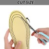 Comfort Breathable Thin Shoe Inserts Men, Cuttable and Washable Carbon