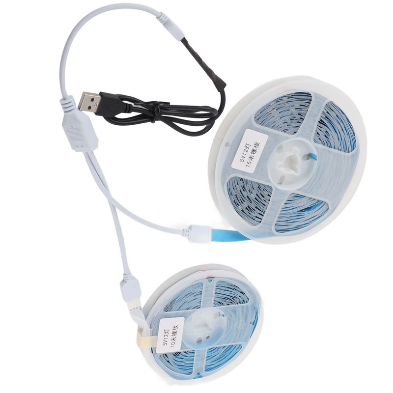 LED RGB Strip Light 5V Button Control Tape Light Color