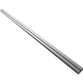 Stainless Steel Chopsticks 1 Pair Convenient Anti-Slip Bright-Colored Metal Chopsticks Silver Kitchen Utensils and Gadgets