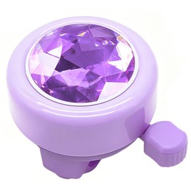 CHILDHOOD Bike Bell for Kids, Purple Gem Bike Accessories for Boys and Girls