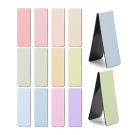 Mr. Pen- Magnetic Bookmarks, 12 Pack, Pastel Colors, Bookmarks