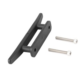 Tbest Kayak Canoe Boat Cleat,1Pcs Nylon Kayak Mooring Deck Cleat Anchor Cleat Kit 2 Hole Open Anchor Base with Screws