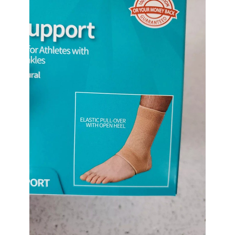 Family Wellness Ankle Support not made with natural rubber latex