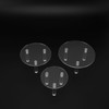 3 PCS Round Acrylic Display Stand Set Easy To Install