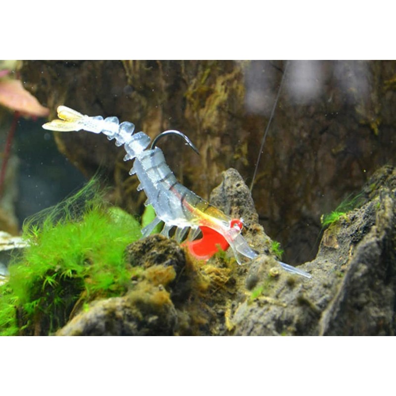 Manic 3D Shrimp Jump Back Jig 50mm 7g Weedless Pike