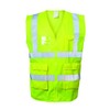 Albin High Visibility Vest Size L Yellow EN ISO 20471