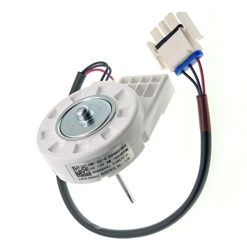 ZWF-02-4 502404010024 Refrigerator Fan Motor for Midea, DC12V Refrigerator Fridge