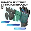Vgo... Heavy Duty Synthetic Leather Work Gloves Women,Impact Protection Mechanic