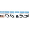 AQA KM-1620 0200 Junior Water Runner Swimming Goggles, Smoke