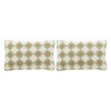 SAFAVIEH Carna Amist Green Throw Pillows (Set of 2), 20"