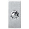 49.910.00 Aperit Rectangular Doorbell 64 x 30 mm Stainless Steel
