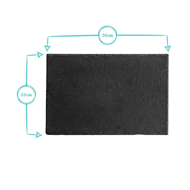 Argon Tableware Easel Stand & Slate Board Set - Pack
