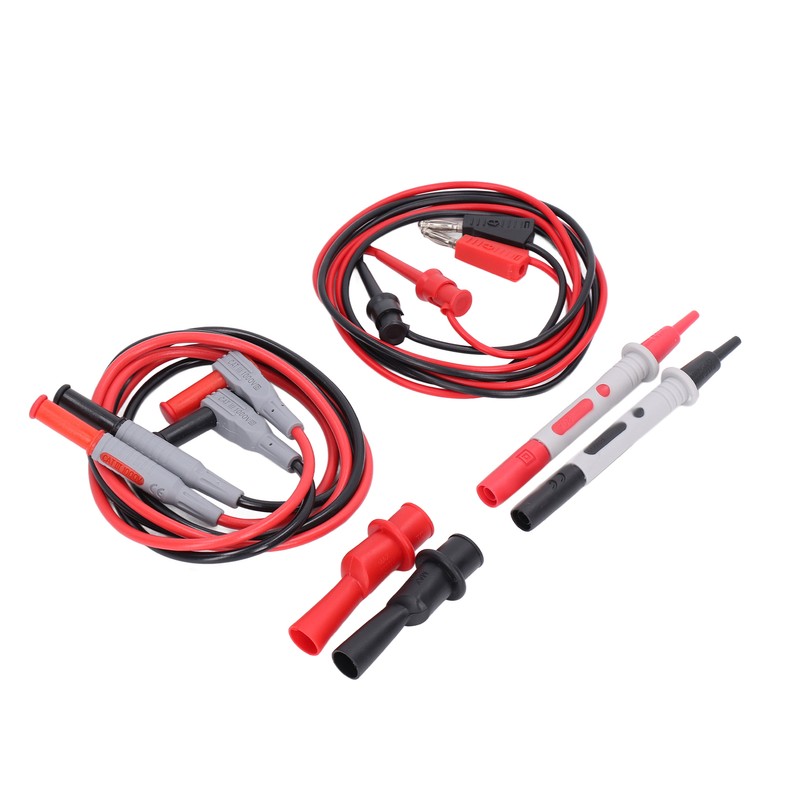 Multimeter Test Kit Testing Hook Crocodile Clip Probe Lead Accessory