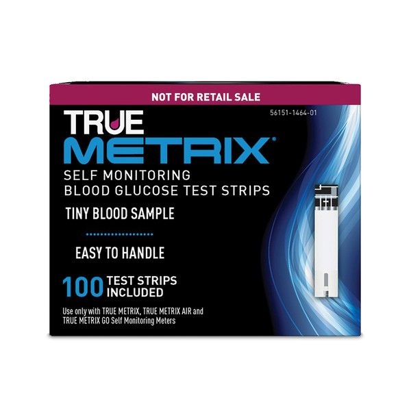 TRUE METRIX Blood Glucose Test Strips NFRS 100ct