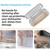 Dishwasher Basket, Basket for Dishwasher, Stainless Steel Dishwasher Silverware Basket,