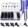 HAPPOW 100PCS Car Trim Clips Kit with 5 Trim Removal