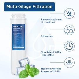 RWFDISP Filter Replacement, Compatible With Viking Built-In Filter RWFDISP (1 Pack)